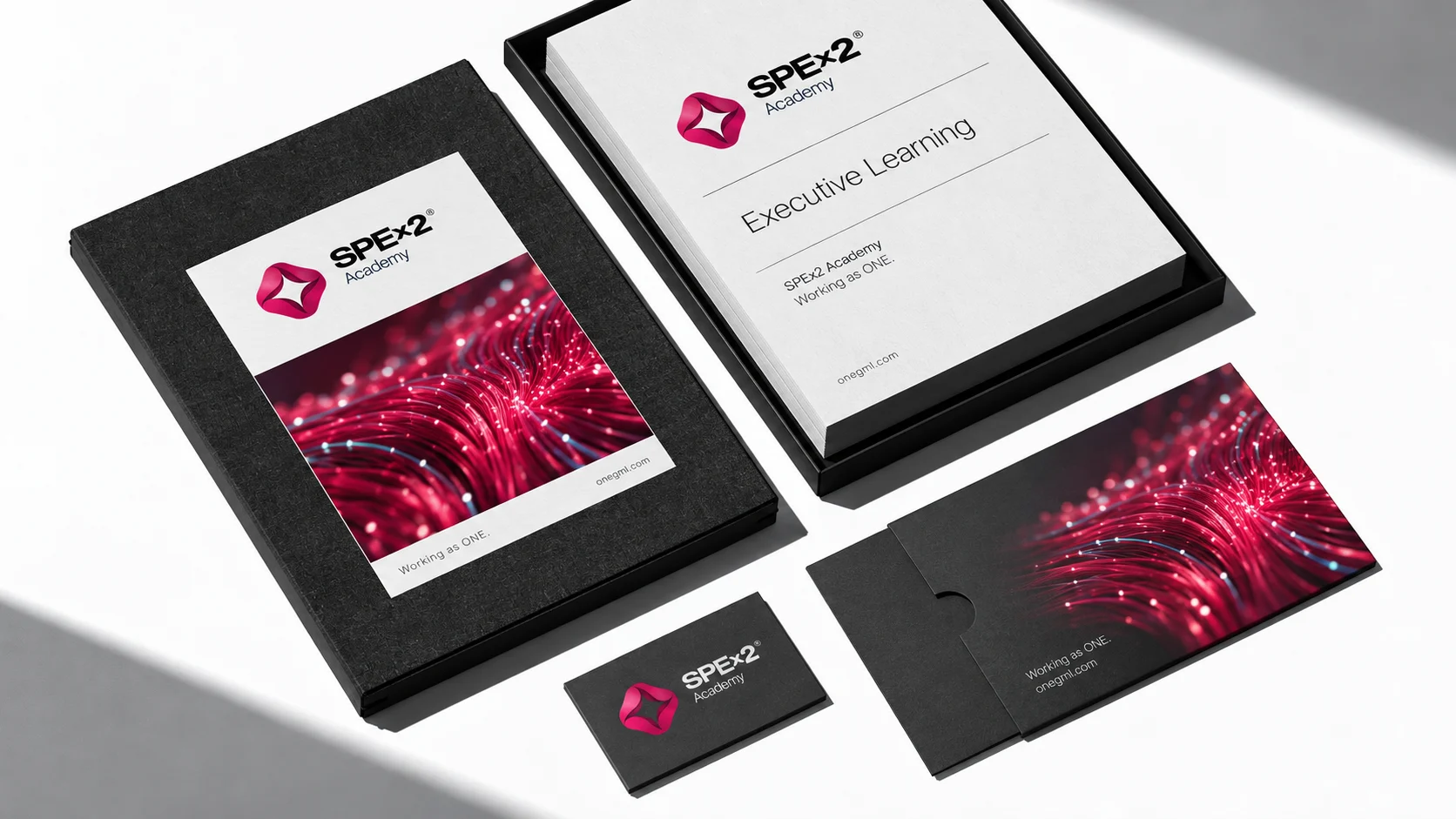 A complete premium Academy learning kit with workbooks, cards and presentation packaging.